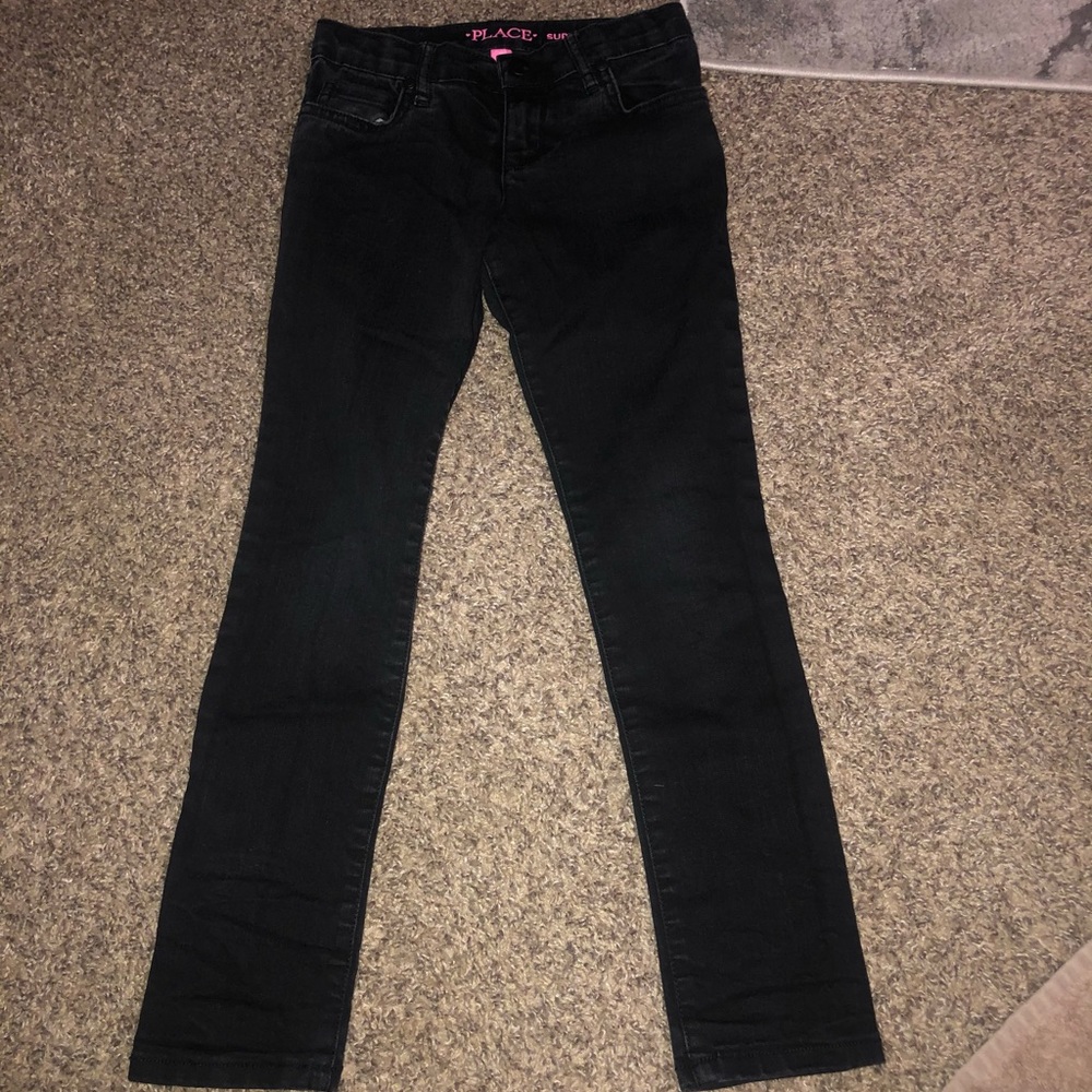 Children’s place black skinny jeans